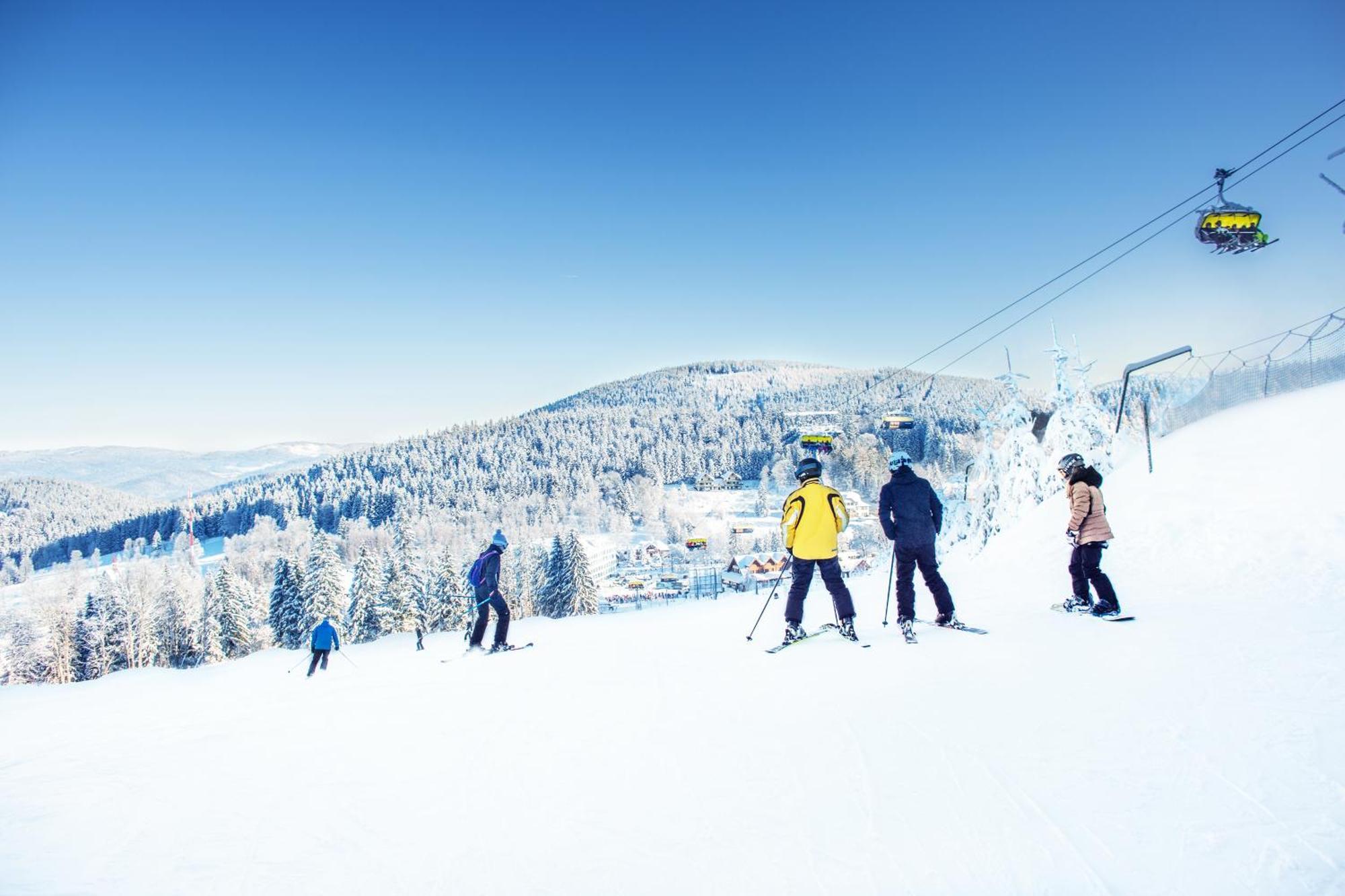 Panorama Ski, Bike, Spa & Restaurant - Czarna Gora Resort Stronie Śląskie Eksteriør billede